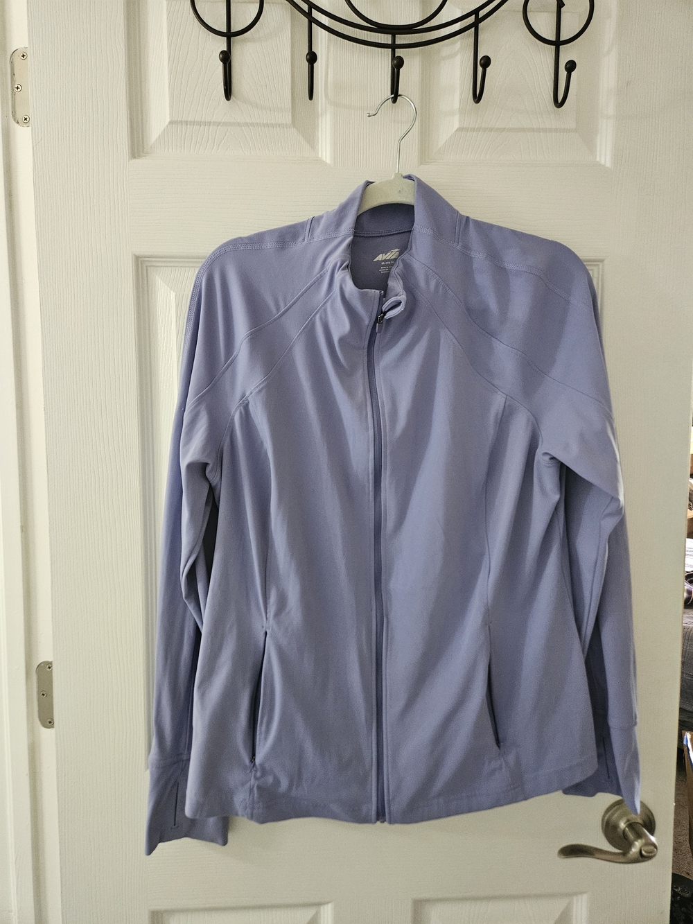 Avia Lavender Full-Zip Athletic  Jacket - Picture 3 of 8
